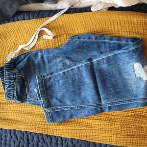 Aerie XXS drawstring pulling jeans